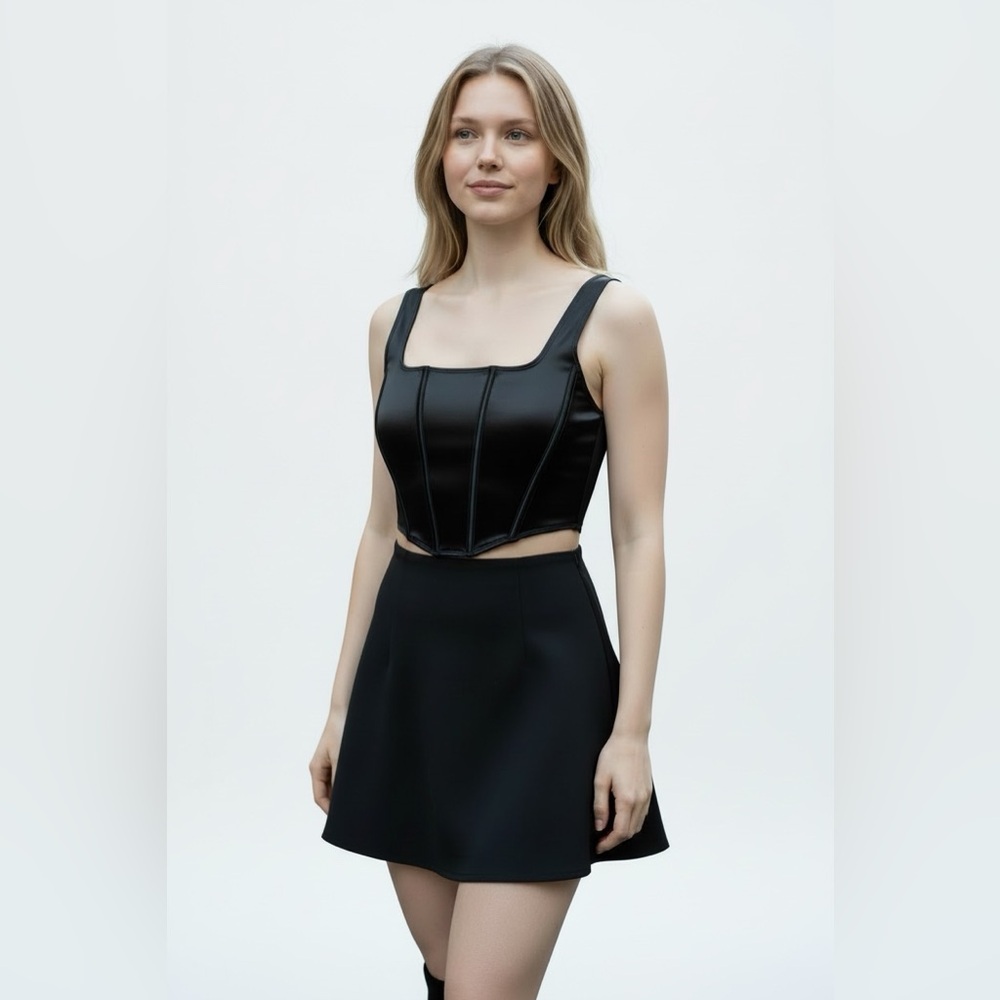 🆕La SENZA - Satin corset bra top
